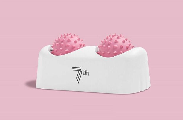 Массажер для ног Xiaomi 7th Foot Hedgehog Massage Ball (Pink) - 2