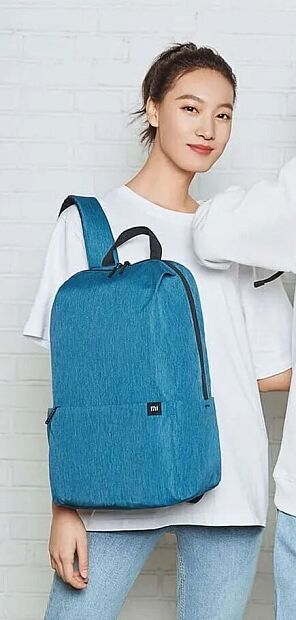 Рюкзак Xiaomi Colorful Mini Backpack 20L XBB02RM (Blue) - 6