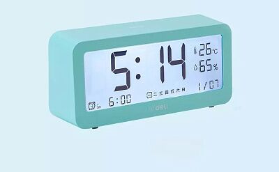 Часы-метеостанция Deli Effective Electronic Alarm Clock 8826 (Blue)