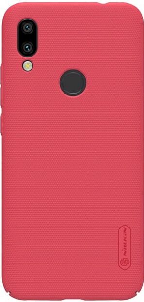 Чехол для Redmi 7/ Redmi Y3 Nillkin Super Frosted Shield Case (Red/Красный) : отзывы и обзоры - 1