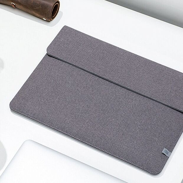 Защитный чехол для ноутбука Xiaomi Mi Notebook Air 12.5 (Горизонтальная) (Gray/Серый) - 3