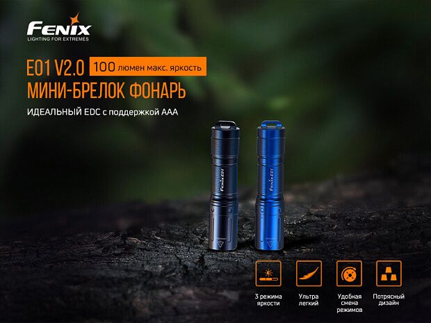Набор Fenix PD36R LED FlashlightE01 V2.0, PD36RE01V20 - 20