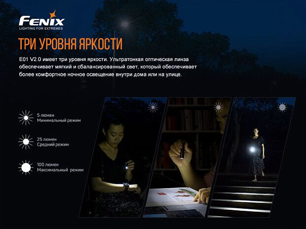 Набор Fenix PD36R LED FlashlightE01 V2.0, PD36RE01V20 - 22