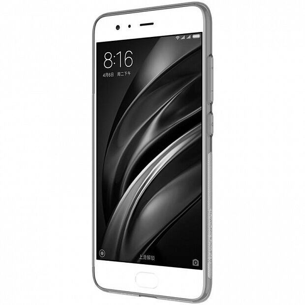 Чехол для Xiaomi Mi6 Nillkin TPU Case (Grey/Серый) - 4