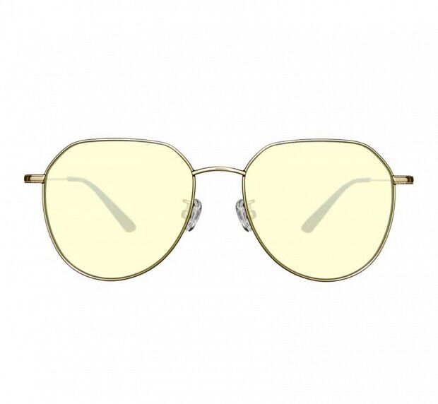 Очки ANDZ Metal Geometric Frame Anti-Blue Glasses (Transparent/Прозрачный) - 1
