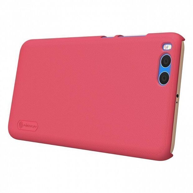 Чехол для Xiaomi Mi Note 3 Nillkin Super Frosted Shield (Red/Красный) - 2