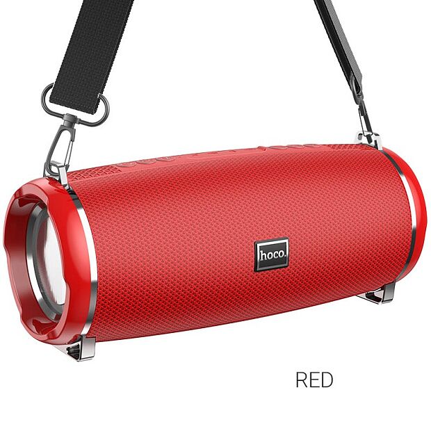 Портативная акустика Hoco HC2 Xpress sports (Bluetooth 5.0 5W*2 2400mAh) (Red) - 5