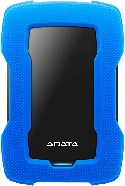 Внешний жесткий диск Portable HDD 1TB ADATA HD330 (Blue), Silicone, USB 3.2 Gen1, 133x89x16mm, 190g - 2