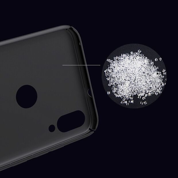 Чехол для Xiaomi Mi Play Nillkin Super Frosted Shield Case (Black/Черный) : отзывы и обзоры - 3