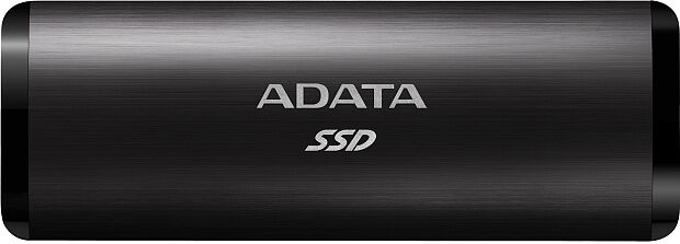 Твердотельный накопитель ADATA External SSD SE760, 256GB, Type-C, USB 3.2 Gen2, R/W 1000/800 MB/s, 122x44x14mm, Black - 2