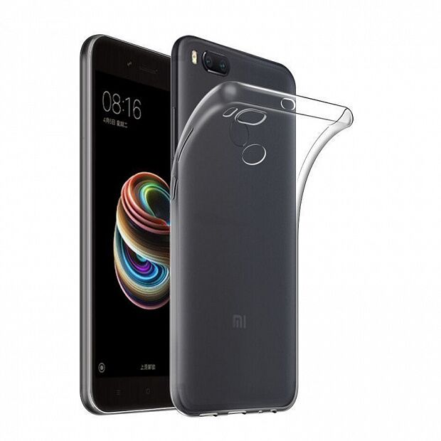 Чехол для Xiaomi Mi A1/5X Nillkin TPU Case (Transparent/Прозрачный) 