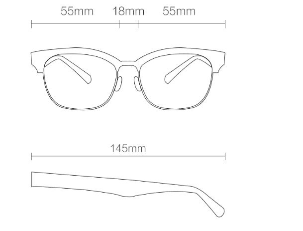 Солнцезащитные очки Xiaomi TS Fashionista Sunglasses (Black/Черный) - 2