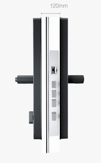 Дверной замок Xiaoda Simple And Intelligent Door Locks Have Custom Made (Black/Черный) - 3
