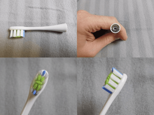 Внешний вид щетинок Xiaomi Oclean One Smart Electric Toothbrush