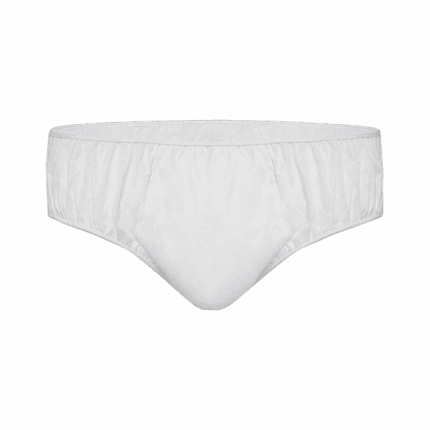 Мужские трусы Xiaomi Cotton Smith Disposable Sterile Underwear For Men (White/Белый) 