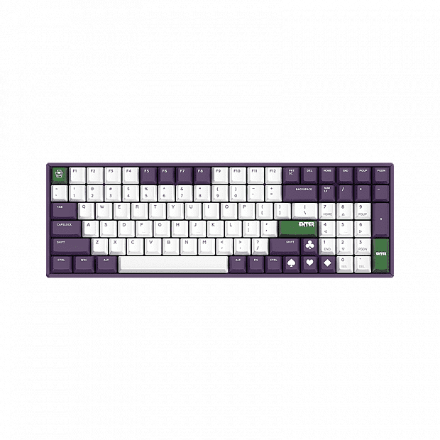 Механическая клавиатура Iqunix Mechanical Keyboard F96 (Purple/Фиолетовый) 