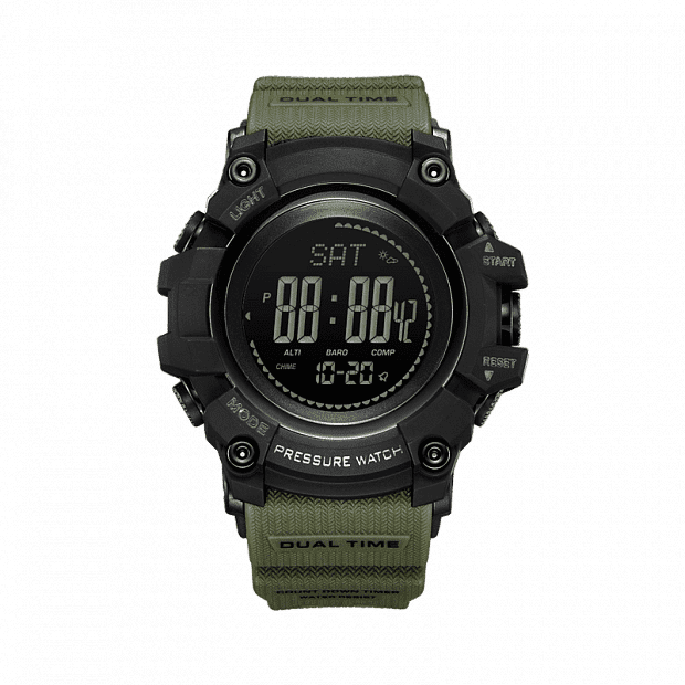 Умные часы Alifit Time Bird Outdoor Sports Watch Explorer Series (Green/Зеленый) - 1