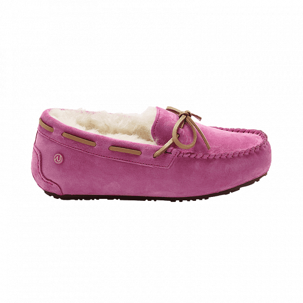 Женские мокасины Ozlana Fur Classic Peas Loafers 38 (Pink/Розовый) 